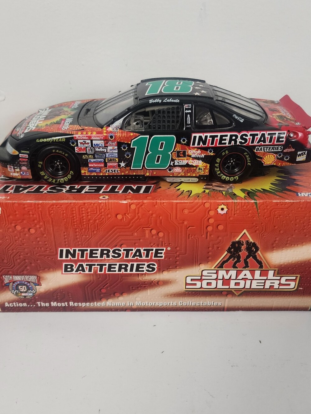 Bobby Labonte #18 DieCast Interstate Batteries Small Soldiers Action 1:24 Nascar